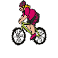 Txikito bike tour deporte carrera Sticker