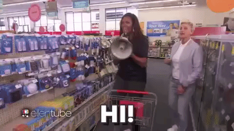 ellen degeneres hello GIF by Obama