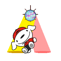 happy dance floor Sticker by JD CENTRAL