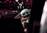 gobookmart confused yoda disney plus the mandalorian GIF