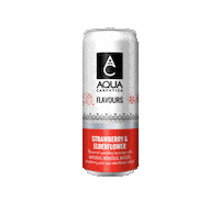 Soft Drink Strawberry Sticker by AQUA Carpatica