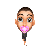 Manthonyajr Binky Sticker by Genies
