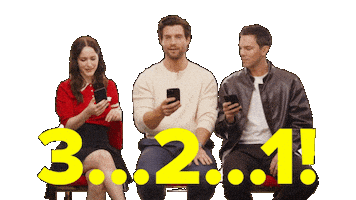 Counting Down Nicholas Hoult Sticker by BuzzFeed