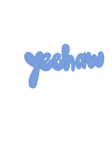Yeehaw Sticker