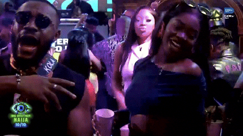 Party Dancing GIF by Big Brother Naija