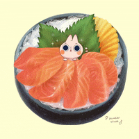 TANGMAMO food nichacat GIF