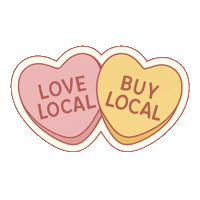 Shoplocal Small Biz Sticker by NZ Collab