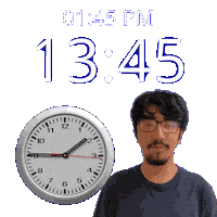 1 Pm Sticker