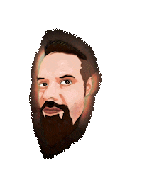 Floating Feeling Myself Sticker