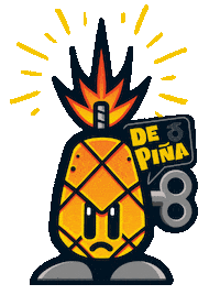 Miami Pineapple Sticker by 305Pride