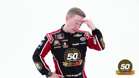 confused oh no GIF by Richard Childress Racing