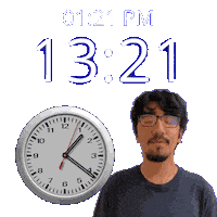 1 Pm Sticker