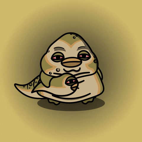 digitalducks giphyupload stabby quacks cartoon duck GIF