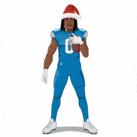 Merry Christmas Football GIF by SportsManias