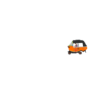 lanalande indonesia bajaj bajay Sticker