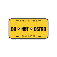 Donotdisturb Sticker by DoSomething