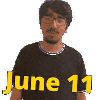 June 11 Sticker
