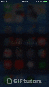 iphone siri by GIF tutors