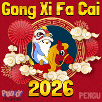 Chinese New Year Penguin GIF by Pudgy Penguins