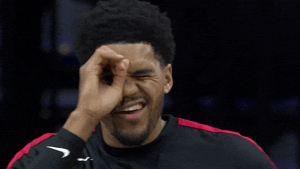 Looking Regular Season GIF by NBA