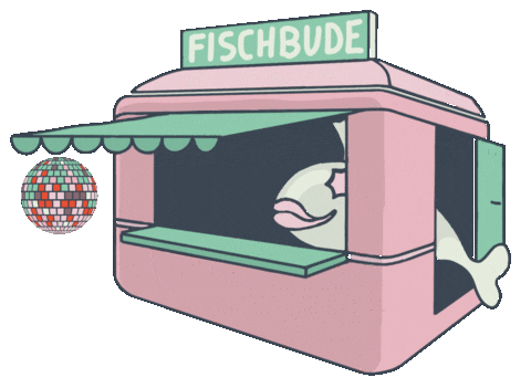 Party Rotate Sticker by Kretzer Visuelles