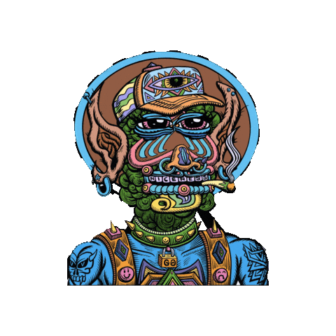 Chris Dyer Graffiti Sticker by HuMandalas