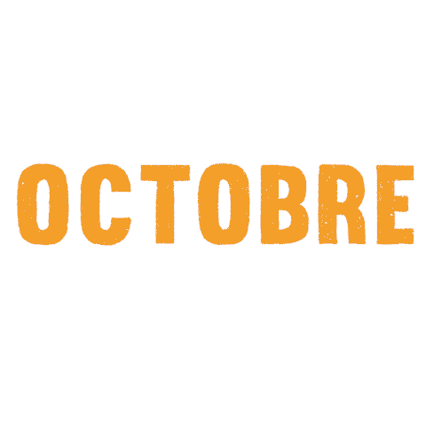 Year October Sticker