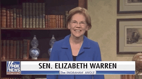 Elizabeth Warren Snl GIF by Saturday Night Live