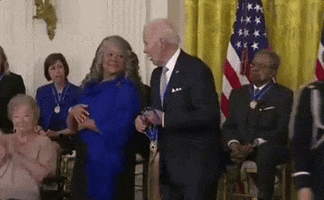 Presidential Medal Of Freedom Award GIF by GIPHY News
