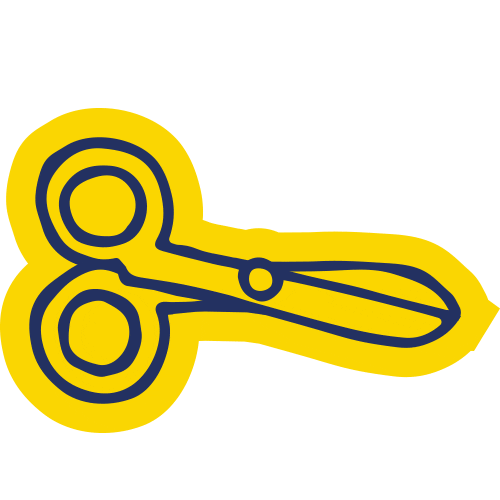 Scissors Sticker by H-E-B