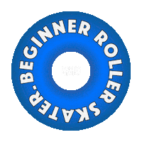 Wheel Skater Sticker by RollerFitness