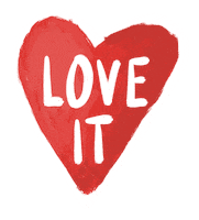 Love It Hearts Sticker by Daniela Nachtigall