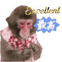 Monkey 動物 Sticker