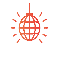 socialparty party dj festival club Sticker