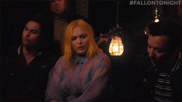 fallontonight dancing singer guitar band GIF