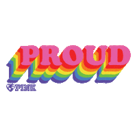 Proud Gay Pride Sticker by Victoria's Secret PINK