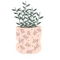 PerLaFuria plant feminist pot planta Sticker