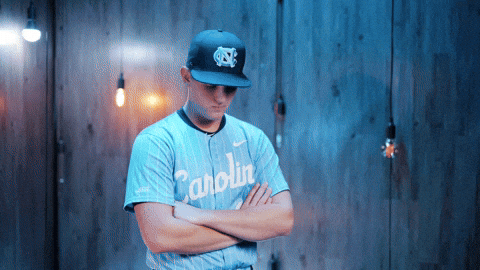 University Of North Carolina Baseball GIF by UNC Tar Heels