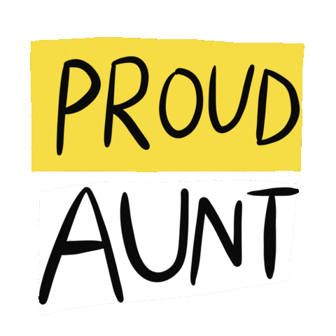 Auntie Sticker by Grace Farris