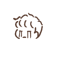 Sad Illustration Sticker