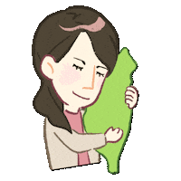 Vote Hug Sticker