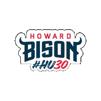 Hu30 Sticker by Howard University