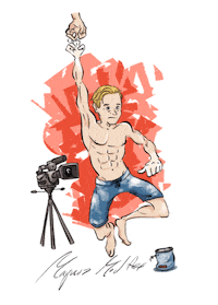 Magnus Midtbo Climbing Sticker by BestBoulders