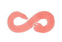 Snake Infinity Sticker by Call Me Layla