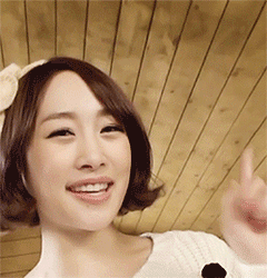 brown hair girl GIF