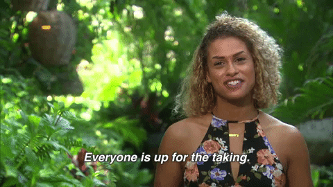 season 4 everyone is up for the taking GIF by Bachelor in Paradise