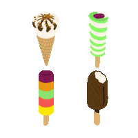 jennimurtagh food summer chocolate yum Sticker