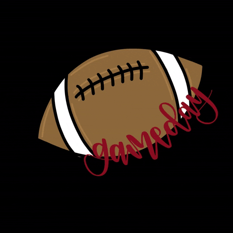 Megryandesigns giphyupload football saturday college football GIF