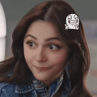 Short Hair Mocking GIF
