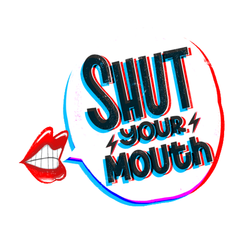 Ponderosadg shut up garbage shut your mouth Sticker